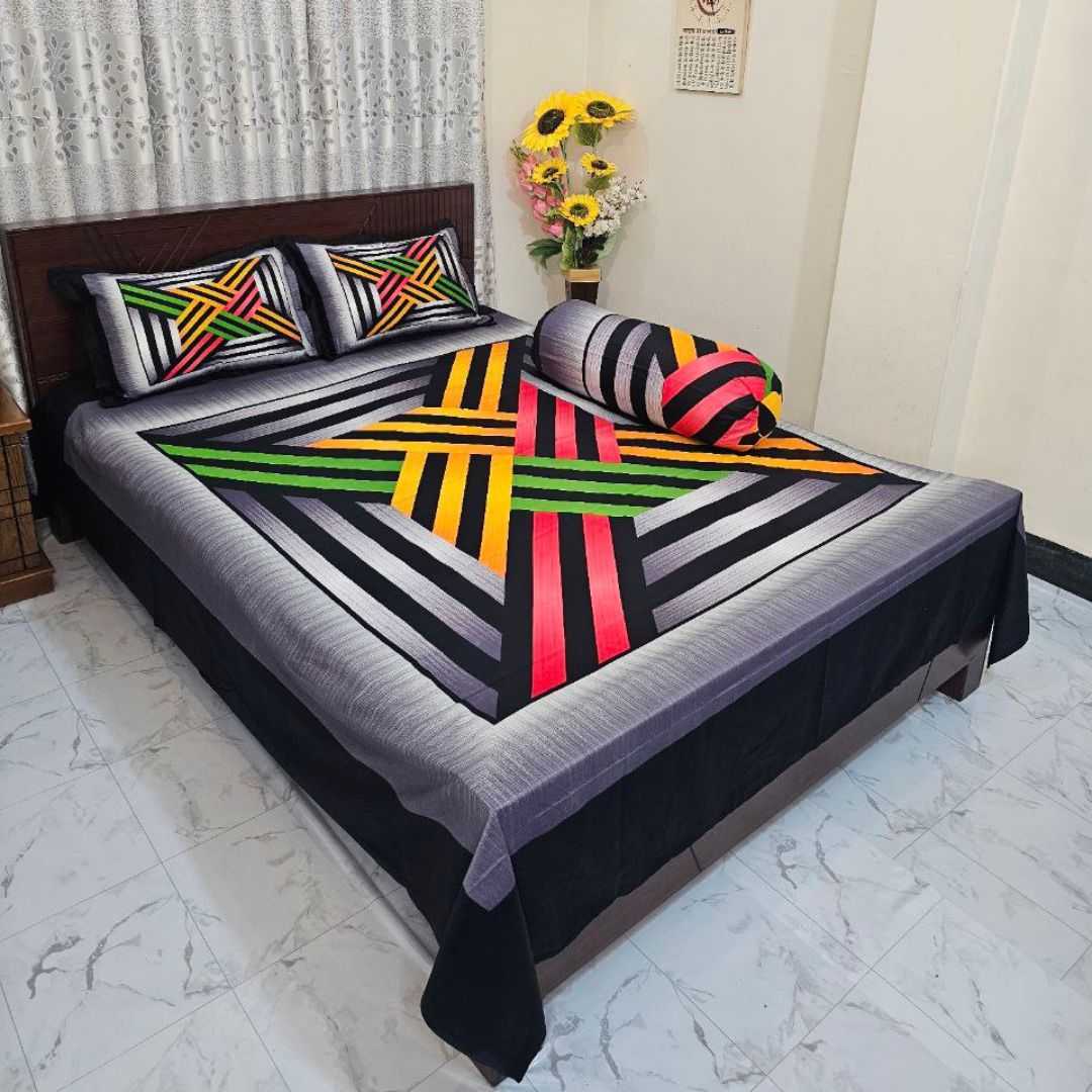 Luxury,King,size,Bed,Sheet,with,Matching,Pillow,covers,2314 - Home & Garden > Linens & Bedding > Bedding > Bed Sheets
