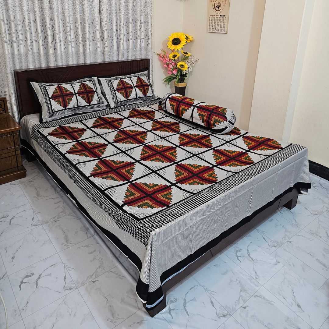 Luxury,King,size,Bed,Sheet,with,Matching,Pillow,covers,2314 - Home & Garden > Linens & Bedding > Bedding > Bed Sheets

