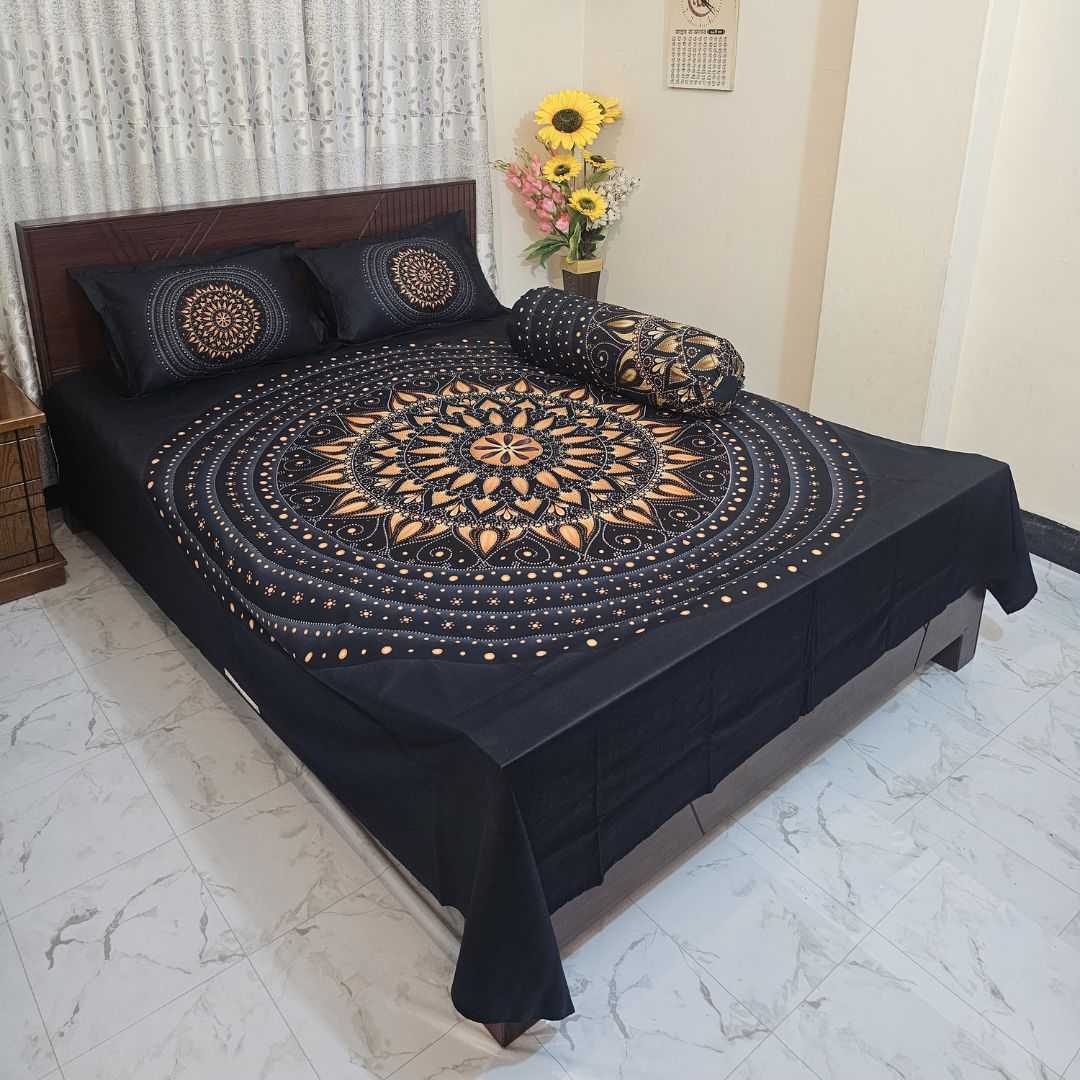 Luxury,King,size,Bed,Sheet,with,Matching,Pillow,covers,2314 - Home & Garden > Linens & Bedding > Bedding > Bed Sheets
