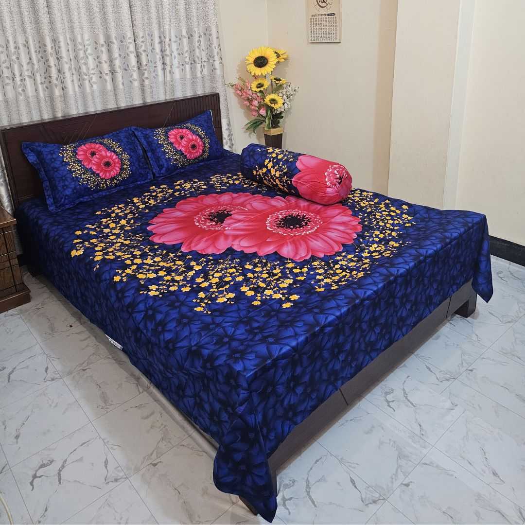 Luxury,King,size,Bed,Sheet,with,Matching,Pillow,covers,2314 - Home & Garden > Linens & Bedding > Bedding > Bed Sheets
