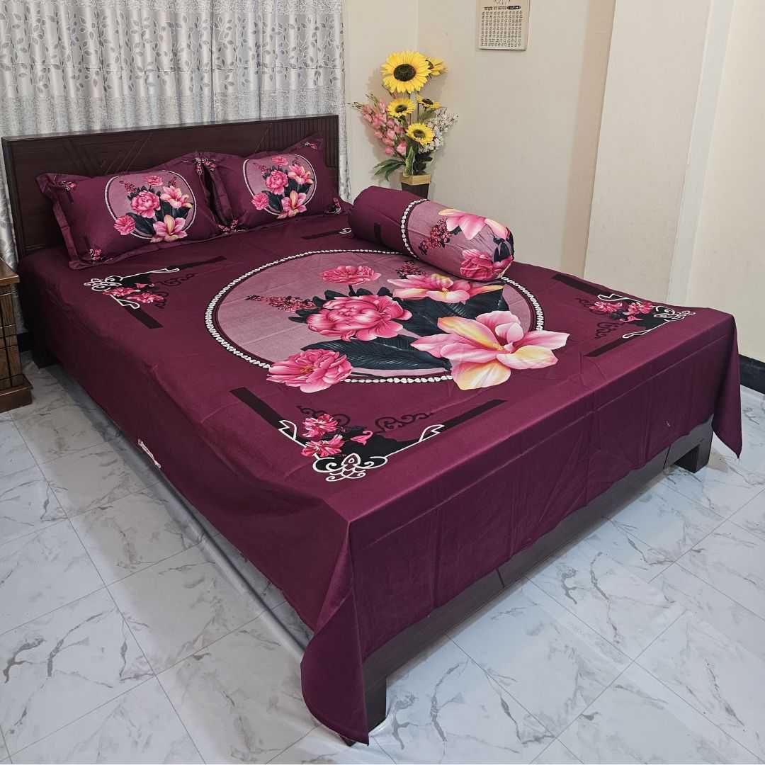 Luxury,King,size,Bed,Sheet,with,Matching,Pillow,covers,2314 - Home & Garden > Linens & Bedding > Bedding > Bed Sheets